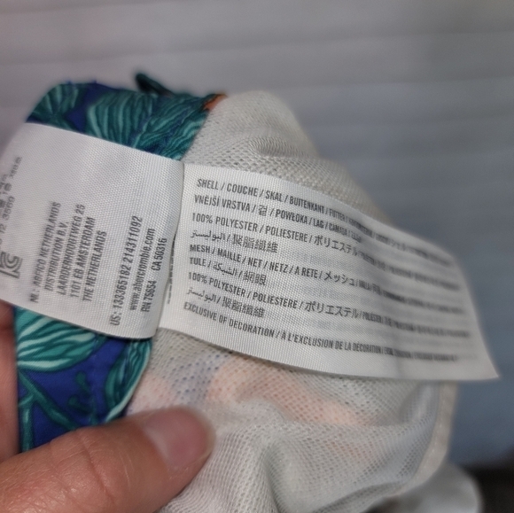 ABERCROMBIE & FITCH CITRUS SWIM BOARD SHORTS, sz 28 - Picture 9 of 9